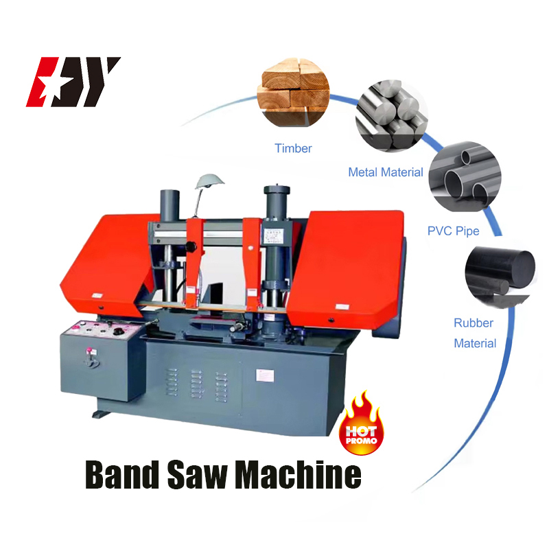 Factory Supply Horizontal Band Saw Machine for Metal Cutting Vertical Band Saw Cutting Band Saw Saw Machine